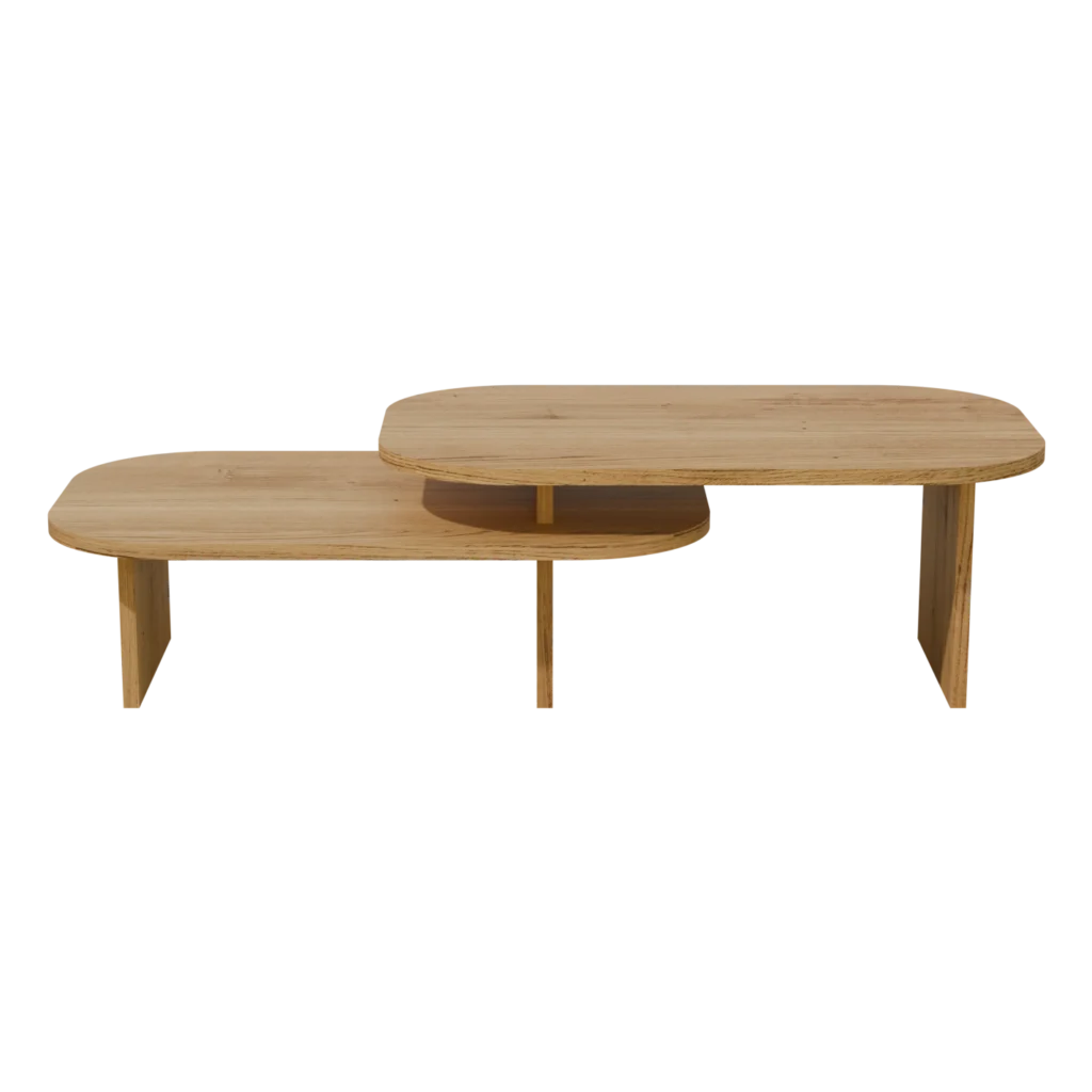 Bandi stolik dwupoziomowy dąb